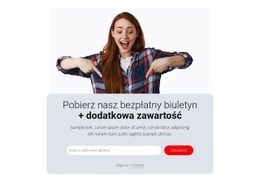 Makieta Witryny Premium Dla Blok Subskrypcji