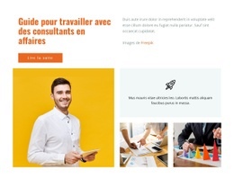 Guide De Travail Des Consultations D'Affaires - Créateur De Sites Web De Téléchargement Gratuit