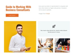 Awesome Joomla Template For Guide To Working Business Consultations