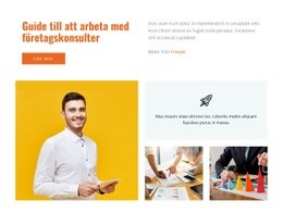 Guide Till Fungerande Affärskonsultationer - Färdigt Webbplatstema