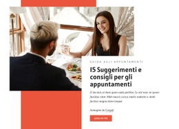 Fantastico Modello Di Una Pagina Per Suggerimenti E Consigli Per Gli Appuntamenti