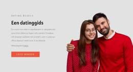 Moderne Datingregels - Website-Prototype