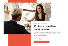 Dicas E Conselhos Sobre Namoro - Maquete On-Line