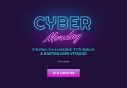 Cyber-Monday-Design - Kostenlose Vorlagen