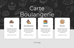 Inspiration De Site Web Pour Carte Boulangerie