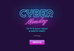 Cyber Monday Design - Gratis Mallar