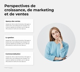 Perspectives De Marketing Et De Vente - Conception Simple