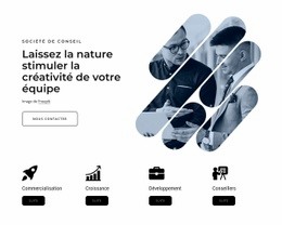 Transformation Financière - Modèle De Maquette De Site Web