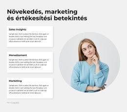 Marketing És Értékesítési Betekintés - Egyszerű Kialakítás