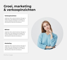 Marketing- En Verkoopinzichten