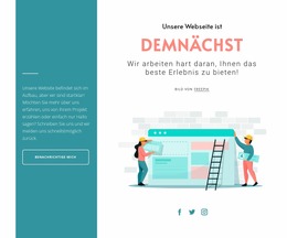 Neue Webseite Kommt - Inspiration Für Joomla-Vorlagen