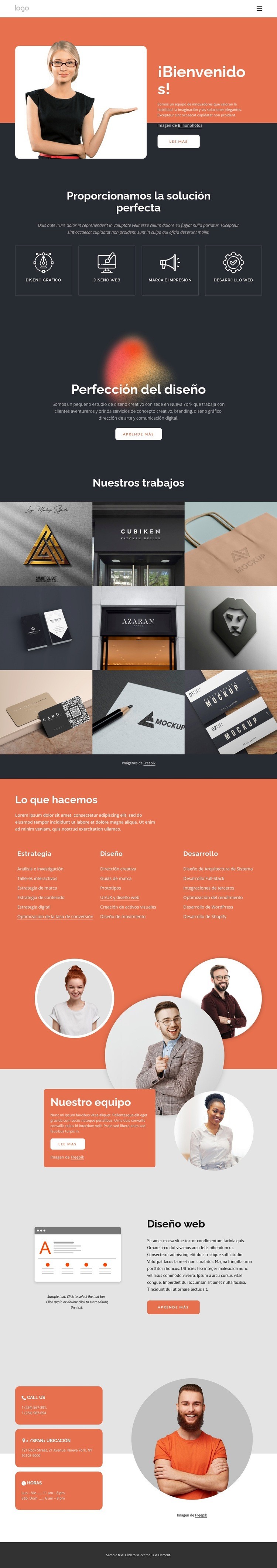 Soluciones perfectas Diseño de páginas web