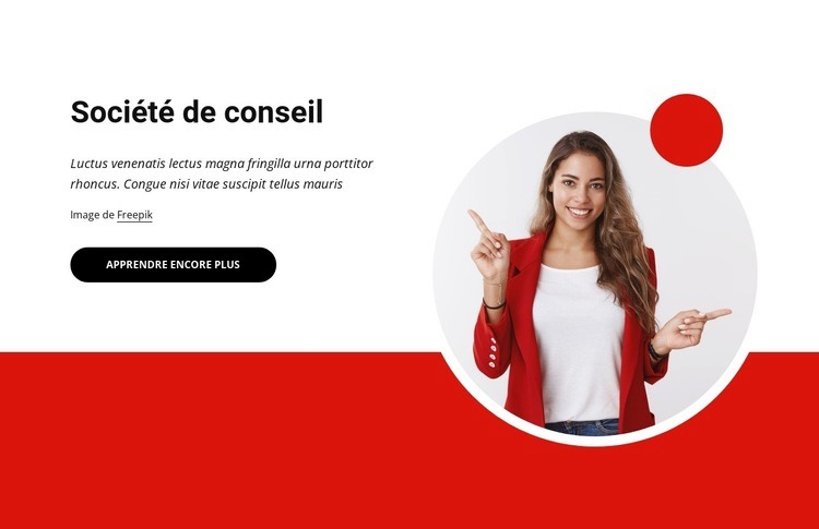 Conseil en créativité et innovation Page de destination