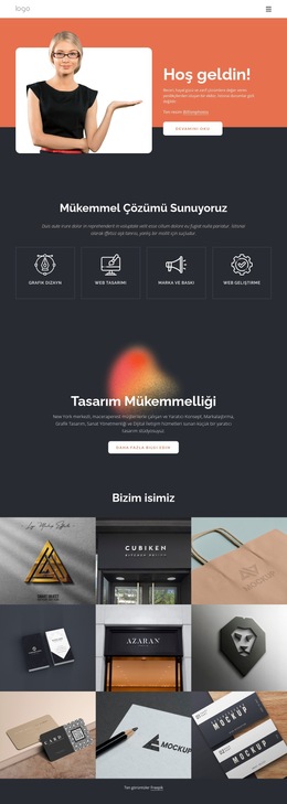 Mükemmel Çözümler - Web Şablonu