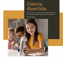 Diseño Más Creativo Para Ciencia Divertida