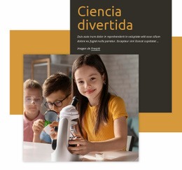 Ciencia Divertida - Plantillas De Sitios Web