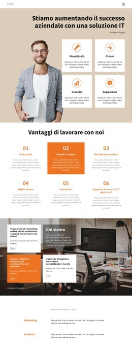 Consulenza Per Soluzioni Informatiche - HTML Layout Builder