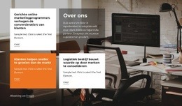 Een Adviesbureau - HTML Layout Builder