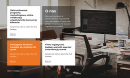 Szablon Strony Docelowej Firma Konsultingowa