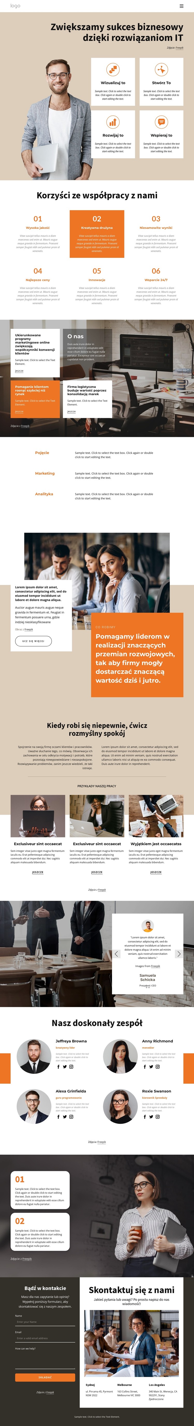 doradztwo w zakresie rozwiązań informatycznych Szablon CSS