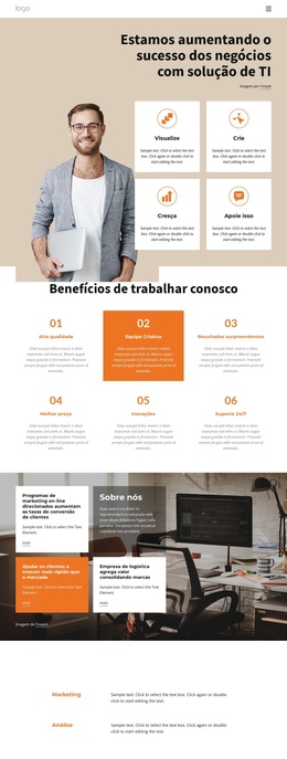 Consultoria Em Soluções De TI - Tema WordPress Gratuito