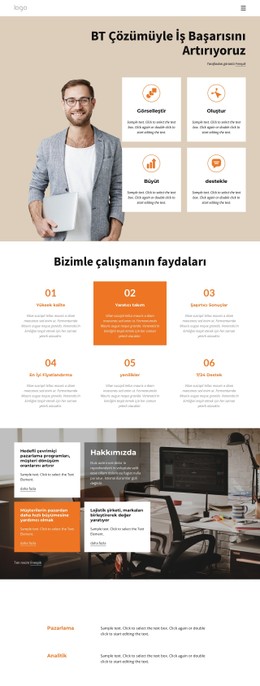 BT Çözümleri Danışmanlığı Tablo CSS Şablonu