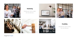 Support Via E-Mail Landing Page Template