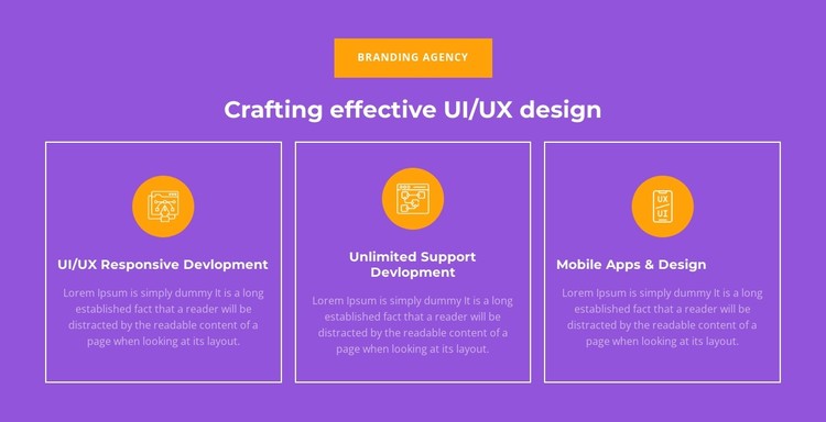 UI/UX Responsive Development CSS Template