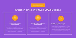UI/UX Responsive Entwicklung