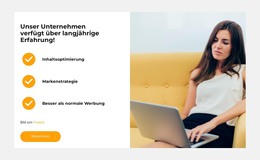 Unbegrenzte Support-Entwicklung - Responsive Website