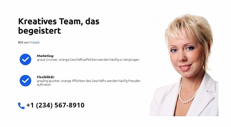 Wir machen Sie zum Besten HTML Website Builder