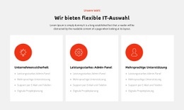 Mehrzweck-HTML5-Vorlage Für Digitale Projektplanung