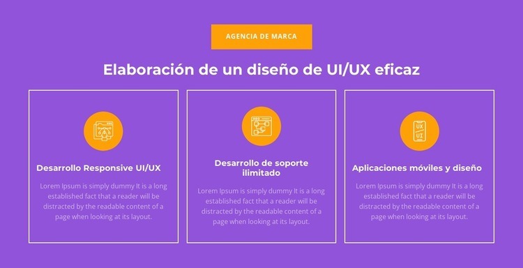 Desarrollo receptivo de UI/UX Creador de sitios web HTML