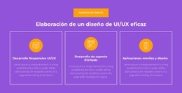 Diseño Más Creativo Para Desarrollo Receptivo De UI/UX