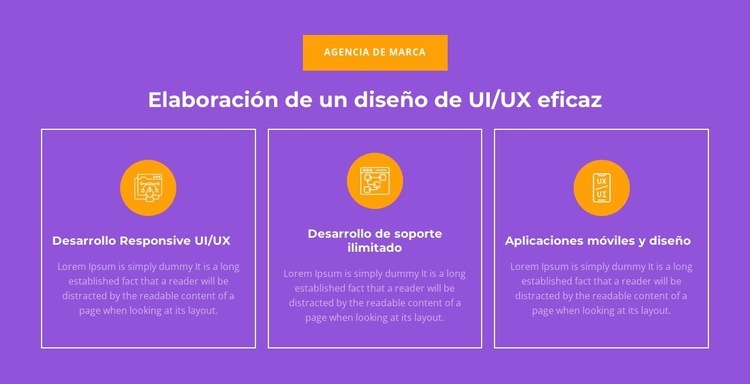 Desarrollo receptivo de UI/UX Diseño de páginas web