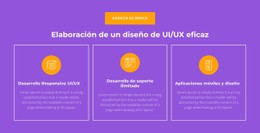 Desarrollo Receptivo De UI/UX Plantilla CSS