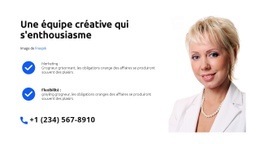 Nous Faisons De Vous Le Meilleur - Maquette De Site Web Professionnel Personnalisable