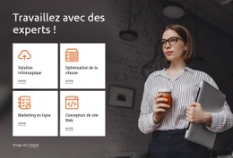 Agence De Développement Créatif Modèle HTML5 Et CSS3