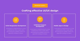 CSS Template For UI/UX Responsive Development