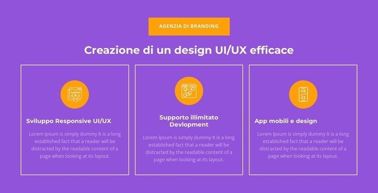 Sviluppo reattivo UI/UX Costruttore di siti web HTML