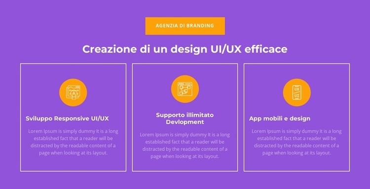 Sviluppo reattivo UI/UX Progettazione di siti web