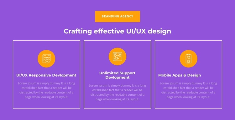UI/UX Responsive Development Joomla Template