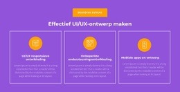 UI/UX Responsieve Ontwikkeling