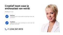 Wij Maken Van U De Beste - Eenvoudige HTML5-Sjabloon