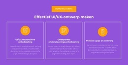 Premium HTML5-Sjabloon Voor UI/UX Responsieve Ontwikkeling