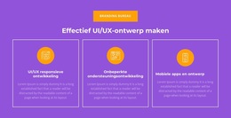 UI/UX Responsieve Ontwikkeling - WordPress-Thema Slepen En Neerzetten