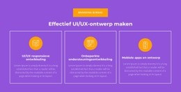 UI/UX Responsieve Ontwikkeling