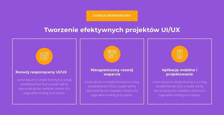 Programowanie responsywne UI/UX Projekt strony internetowej