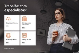 O Melhor Design De Site Para Agência De Desenvolvimento Criativo