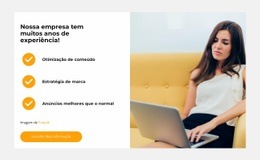 Design De Site Para Desenvolvimento De Suporte Ilimitado